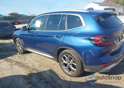 2024 BMW X3 Sdrive30I из США, поврежденный, VIN 5UX43DP08R9U64053